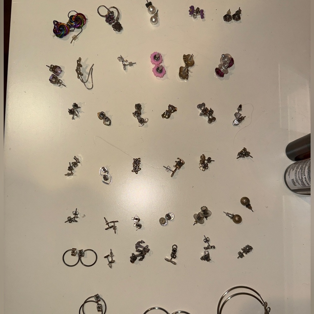 Assortment of Earrings (about 40 pairs)